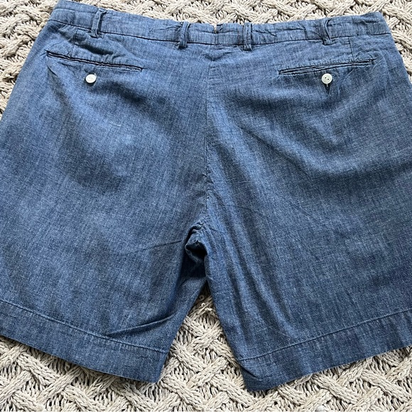 Polo Ralph Lauren Chambray Straight Fit Shorts Size 38 - Picture 10 of 10